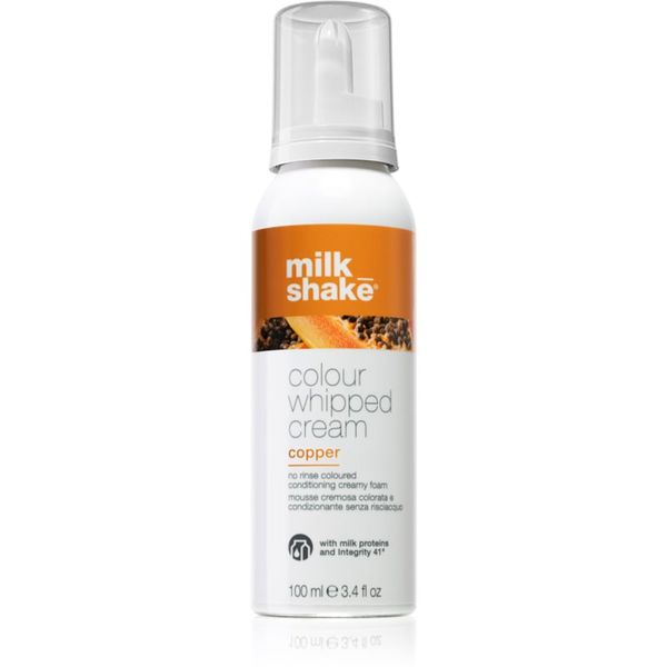 Milk Shake Milk Shake Colour Whipped Cream tonirana pena za vse tipe las Copper 100 ml