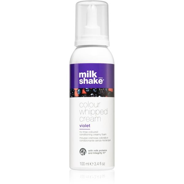 Milk Shake Milk Shake Colour Whipped Cream tonirana pena za vse tipe las Violet 100 ml