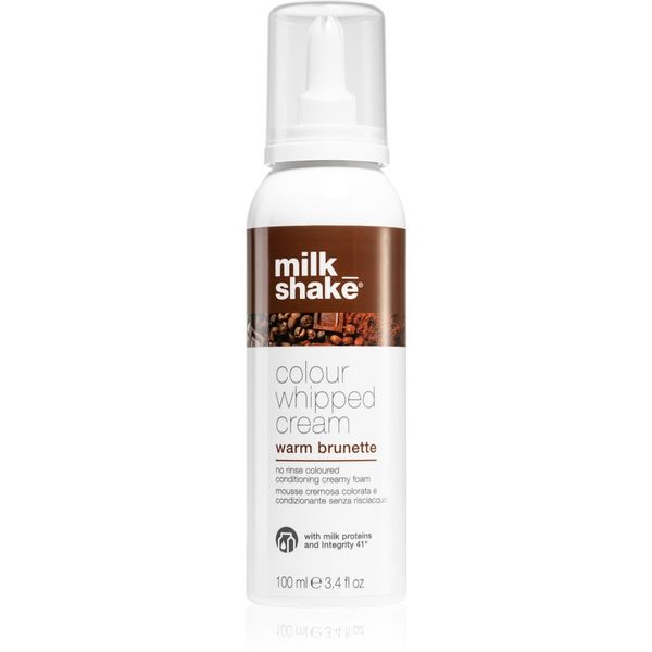 Milk Shake Milk Shake Colour Whipped Cream tonirana pena za vse tipe las Warm Brunette 100 ml