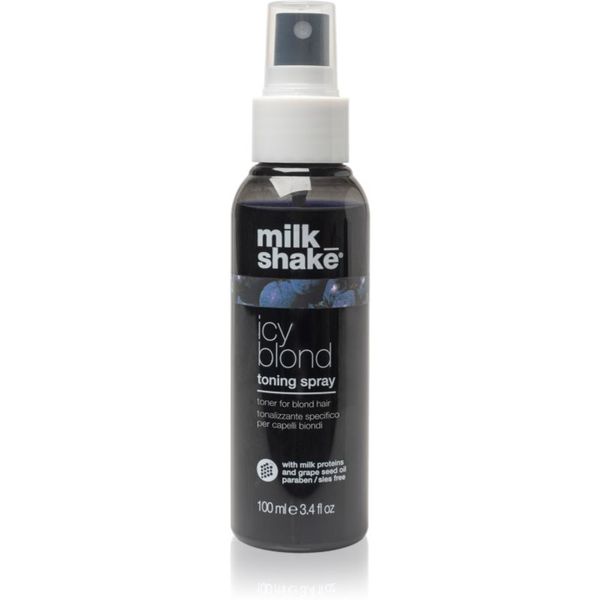 Milk Shake Milk Shake Icy Blond Toning Spray pršilo za nevtralizacijo rumenih odtenkov 100 ml