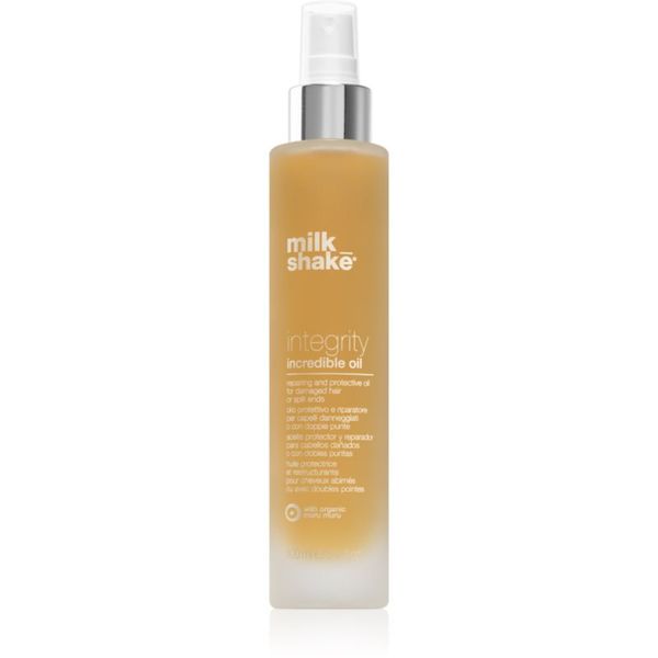 Milk Shake Milk Shake Integrity regeneracijsko in zaščitno olje za poškodovane lase in razcepljene konice 100 ml