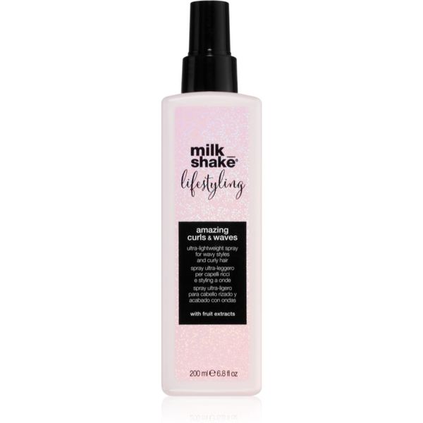 Milk Shake Milk Shake Lifestyling Amazing curls & waves večnamensko pršilo za valovite in kodraste lase 200 ml