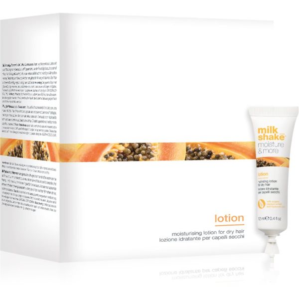 Milk Shake Milk Shake Moisture & More Lotion vlažilni losjon za suhe lase 12x12 ml