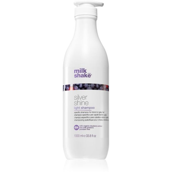 Milk Shake Milk Shake Silver Shine šampon za sive in blond lase light 1000 ml
