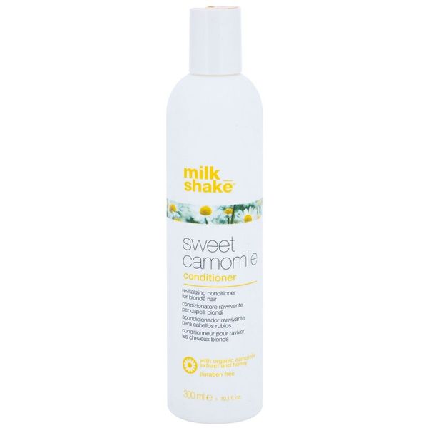 Milk Shake Milk Shake Sweet Camomile hranilni balzam za blond lase brez parabenov 300 ml