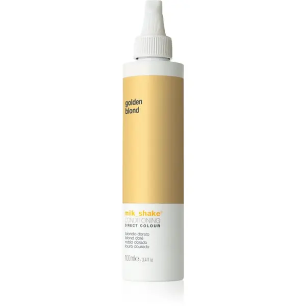 milk_shake® milk_shake® Direct Colour balzam za toniranje za intenzivno vlažnost Golden blond 100 ml