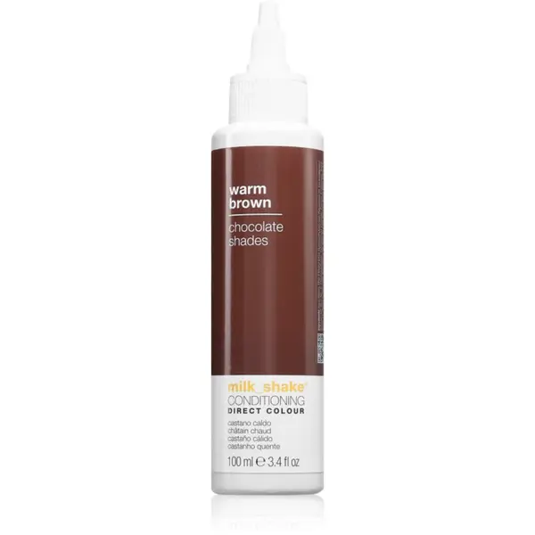 milk_shake® milk_shake® Direct Colour balzam za toniranje za intenzivno vlažnost Warm Brown 100 ml