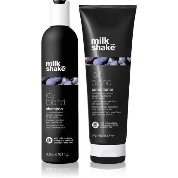 milk_shake® milk_shake® Icy Blond Duo Pack set za blond lase in lase s prameni