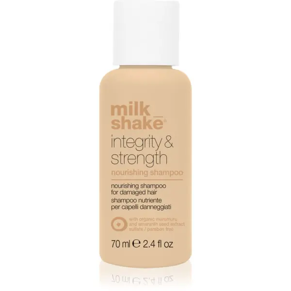 milk_shake® milk_shake® Integrity & Strength Nourishing Shampoo hranilni šampon za poškodovane lase 70 ml