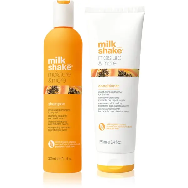 milk_shake® milk_shake® Moisture & More Duo Pack set za suhe lase za ženske
