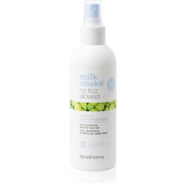 milk_shake® milk_shake® No Frizz Allowed Amazing Anti-Humidity Spray zaščitno stiling pršilo za lase proti krepastim lasem 200 ml
