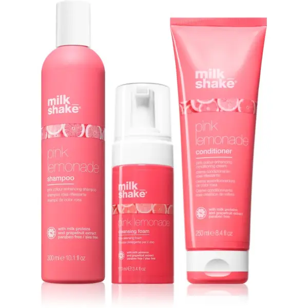 milk_shake® milk_shake® Pink Lemonade Set set za blond lase in lase s prameni