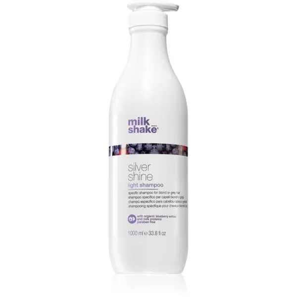 milk_shake® milk_shake® Silver Shine šampon za sive in blond lase light 1000 ml