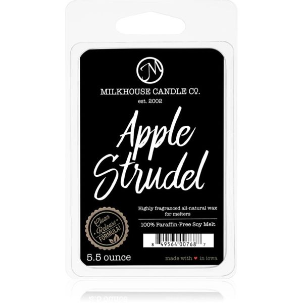 Milkhouse Candle Co. Milkhouse Candle Co. Creamery Apple Strudel vosek za aroma lučko 155 g