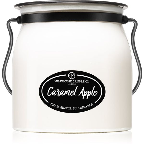 Milkhouse Candle Co. Milkhouse Candle Co. Creamery Caramel Apple dišeča sveča Butter Jar 454 g