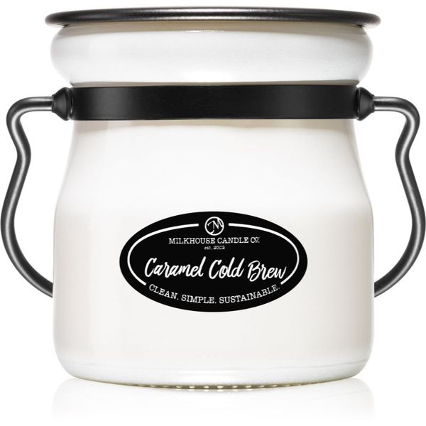 Milkhouse Candle Co. Milkhouse Candle Co. Creamery Caramel Cold Brew dišeča sveča Cream Jar 142 g