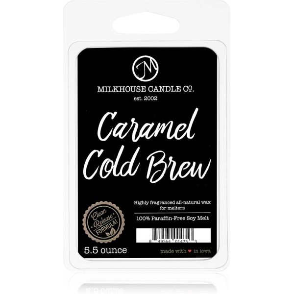 Milkhouse Candle Co. Milkhouse Candle Co. Creamery Caramel Cold Brew vosek za aroma lučko 155 g