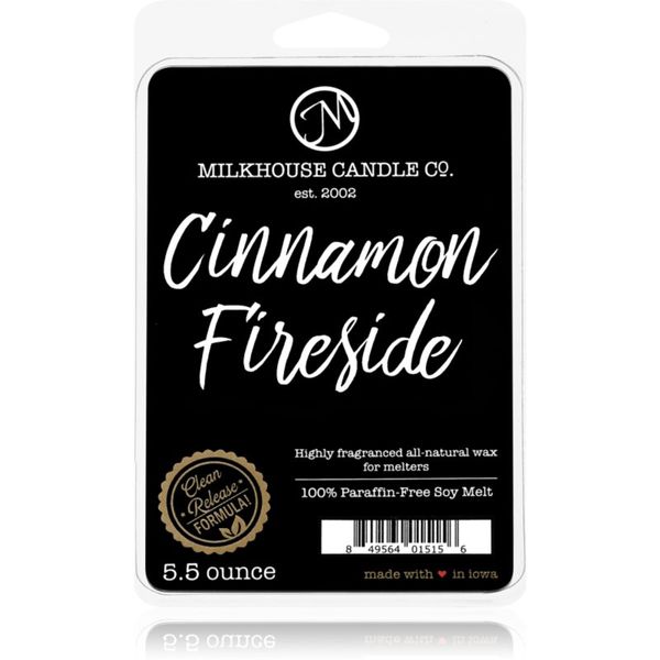 Milkhouse Candle Co. Milkhouse Candle Co. Creamery Cinnamon Fireside vosek za aroma lučko 155 g