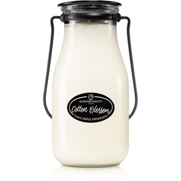 Milkhouse Candle Co. Milkhouse Candle Co. Creamery Cotton Blossom dišeča sveča Milkbottle 397 g