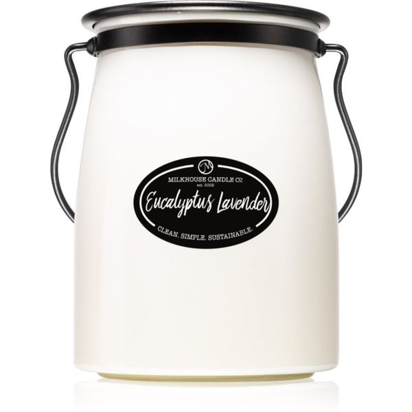 Milkhouse Candle Co. Milkhouse Candle Co. Creamery Eucalyptus Lavender dišeča sveča Butter Jar 624 g