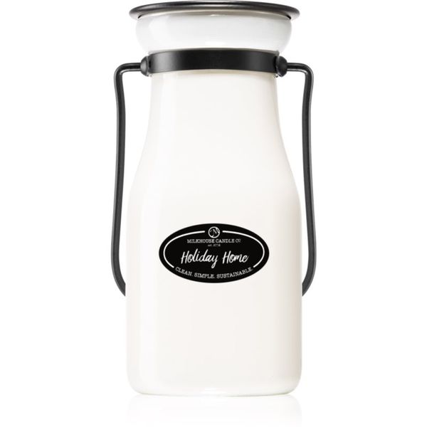 Milkhouse Candle Co. Milkhouse Candle Co. Creamery Holiday Home dišeča sveča Milkbottle 227 g