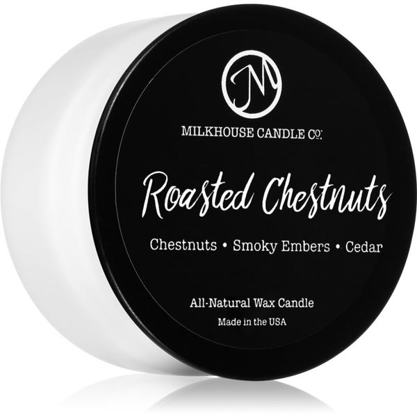 Milkhouse Candle Co. Milkhouse Candle Co. Creamery Roasted Chestnuts dišeča sveča Sampler Tin 42 g