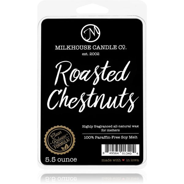 Milkhouse Candle Co. Milkhouse Candle Co. Creamery Roasted Chestnuts vosek za aroma lučko 155 g