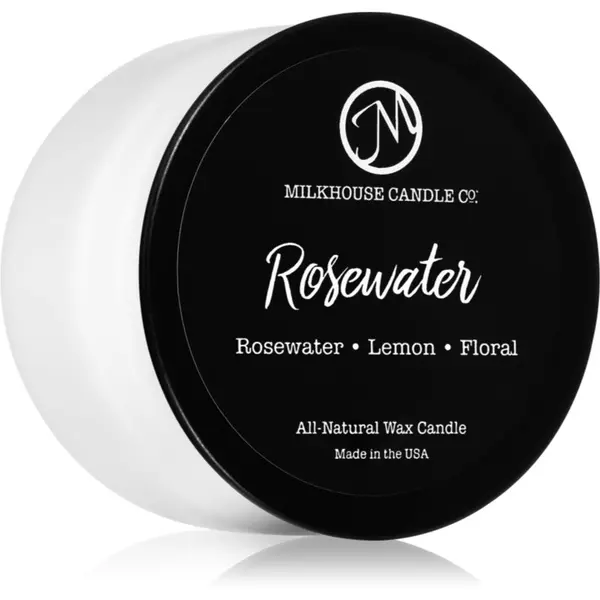 Milkhouse Candle Co. Milkhouse Candle Co. Creamery Rosewater dišeča sveča 106 g