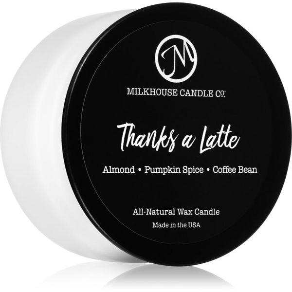 Milkhouse Candle Co. Milkhouse Candle Co. Creamery Thanks A Latte dišeča sveča Sampler Tin 42 g