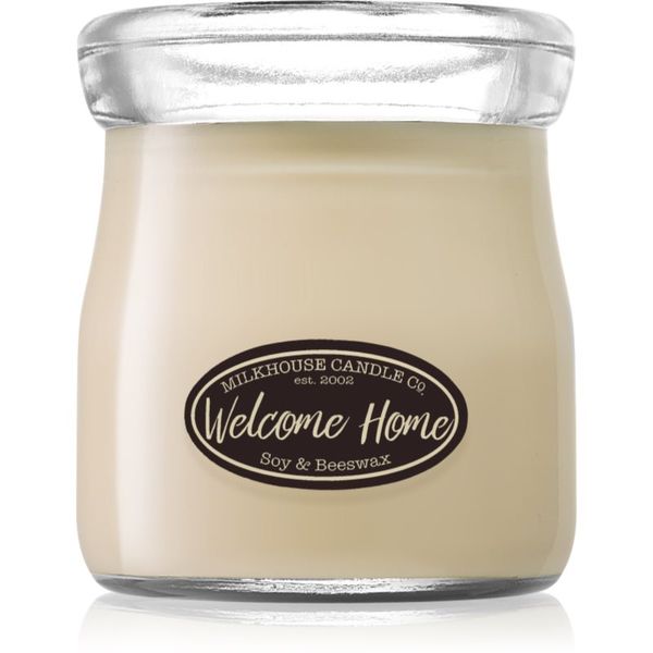 Milkhouse Candle Co. Milkhouse Candle Co. Creamery Welcome Home dišeča sveča Cream Jar 142 g