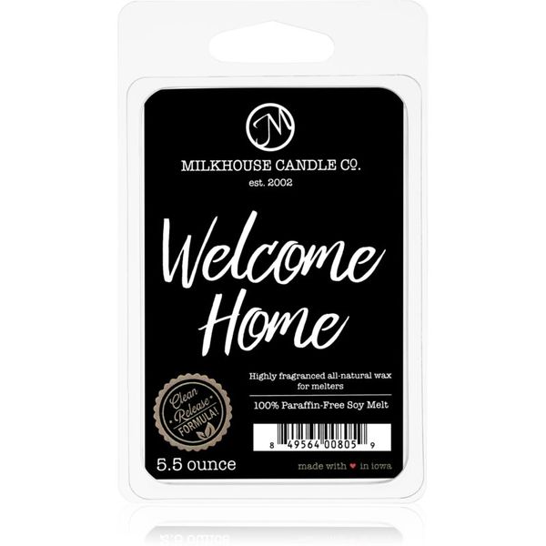 Milkhouse Candle Co. Milkhouse Candle Co. Creamery Welcome Home vosek za aroma lučko 155 g