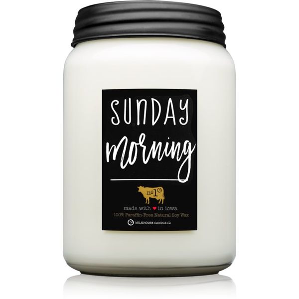 Milkhouse Candle Co. Milkhouse Candle Co. Farmhouse Sunday Morning dišeča sveča Farmhouse Jar 737 g