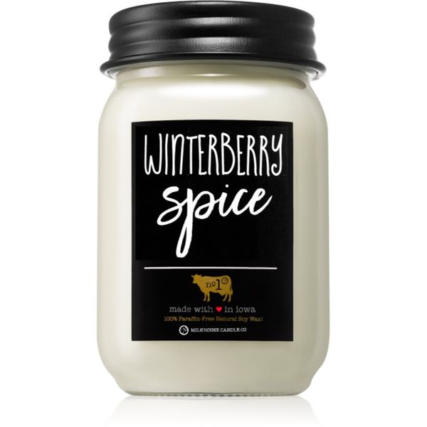 Milkhouse Candle Co. Milkhouse Candle Co. Farmhouse Winterberry Spice dišeča sveča 369 g