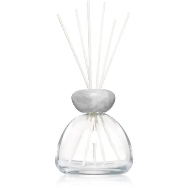 Millefiori Millefiori Air Design Marble Glass Clear aroma difuzor brez polnila Grey Cap 1 kos