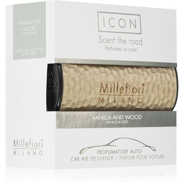 Millefiori Millefiori Icon Vanilla & Wood dišava za avto IV. 1 kos