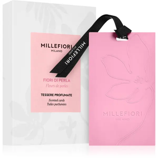 Millefiori Millefiori Milano Laundry Fiori Di Perla dišeča kartica 3 kos
