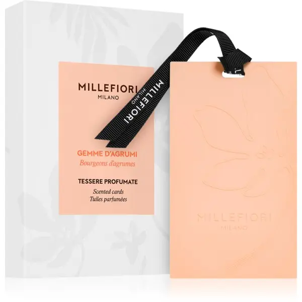 Millefiori Millefiori Milano Laundry Gemme D´Agrumi dišeča kartica 3 kos