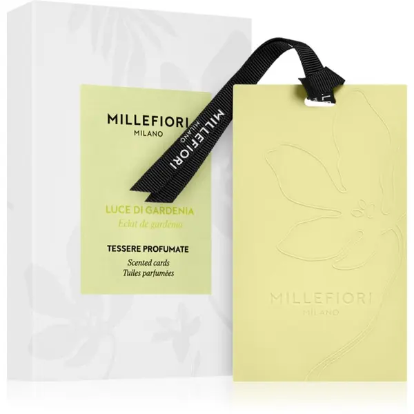 Millefiori Millefiori Milano Laundry Luce Di Gardenia dišeča kartica 3 kos