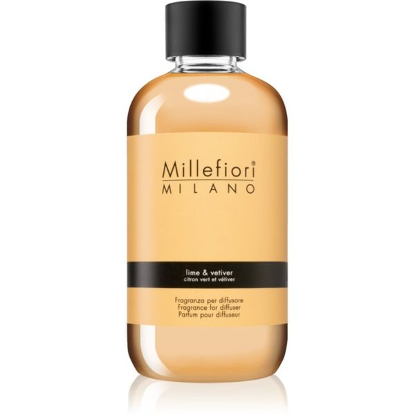 Millefiori Millefiori Milano Lime & Vetiver nadomestno polnilo za aroma difuzor 250 ml
