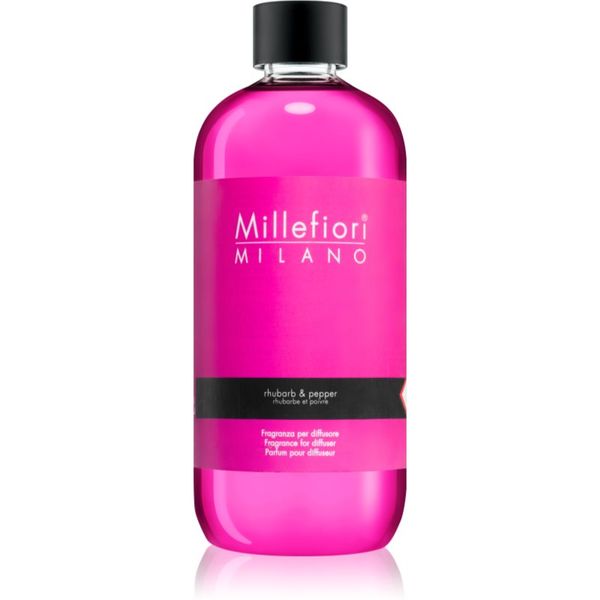 Millefiori Millefiori Milano Rhubarb & Pepper nadomestno polnilo za aroma difuzor 500 ml