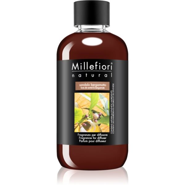 Millefiori Millefiori Milano Sandalo Bergamotto nadomestno polnilo za aroma difuzor 250 ml