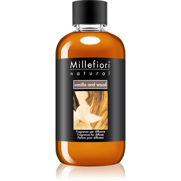 Millefiori Millefiori Milano Vanilla & Wood nadomestno polnilo za aroma difuzor 250 ml