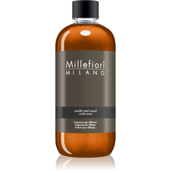 Millefiori Millefiori Milano Vanilla & Wood nadomestno polnilo za aroma difuzor 500 ml