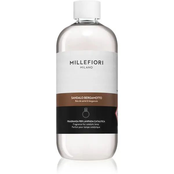 Millefiori Millefiori Sandalo Bergamotto nadomestno polnilo za katalitično svetilko 500 ml