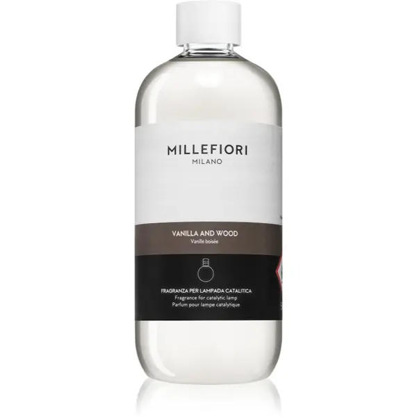 Millefiori Millefiori Vanilla and Wood nadomestno polnilo za katalitično svetilko 500 ml
