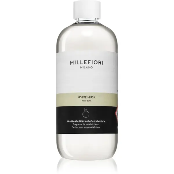 Millefiori Millefiori White Musk nadomestno polnilo za katalitično svetilko 500 ml