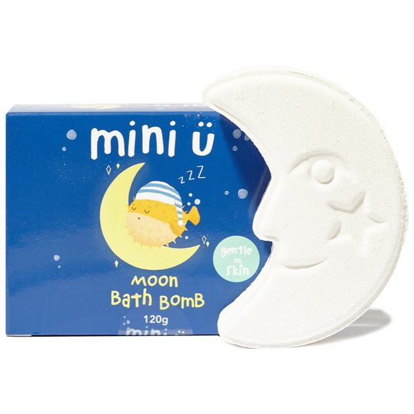 Mini-U Mini-U Bath Bomb kroglica za kopel za otroke Moon 120 g