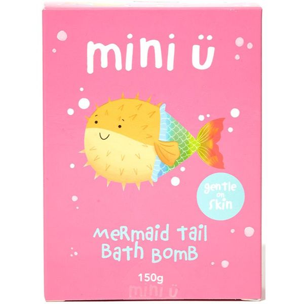 Mini-U Mini-U Bath Bomb Mermaid Tail šumeča kopalna kroglica 150 g