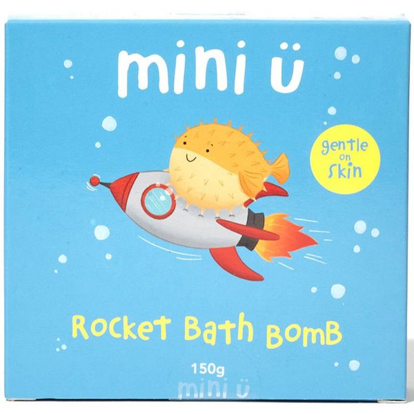 Mini-U Mini-U Bath Bomb Rocket kroglica za kopel za otroke 150 g