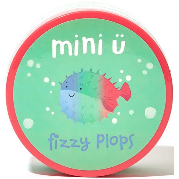 Mini-U Mini-U Fizzy Plops barvne šumeče tablete za v kopel za otroke 3x40 g